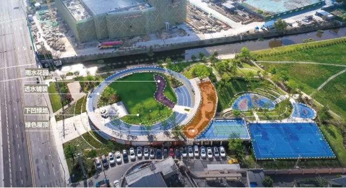 人水相依 城水相融｜无锡市海绵城市建设项目成果巡展之四：东北塘元象公园新建项目